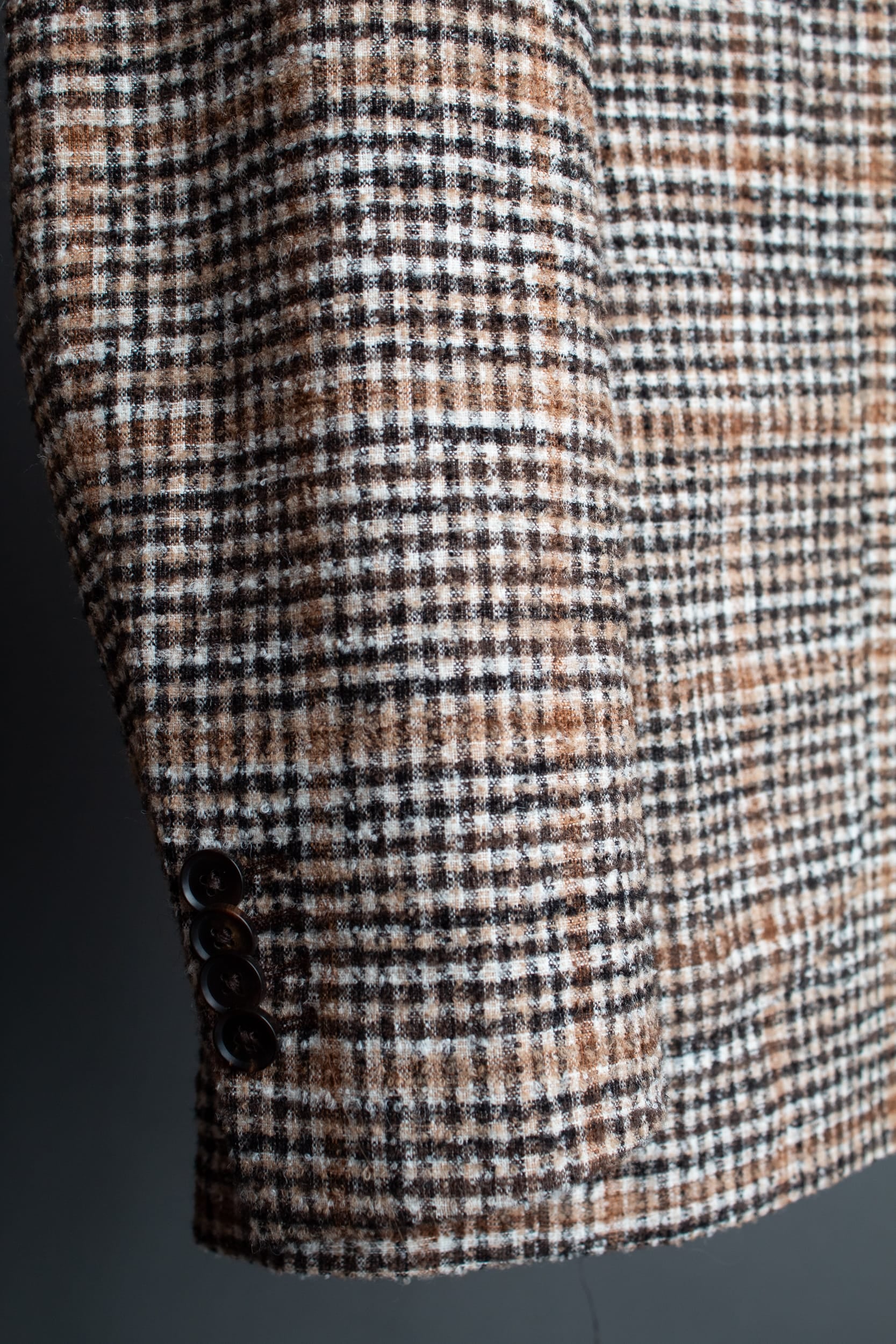 Alpaca Blend Guncheck Jacket - Image 10