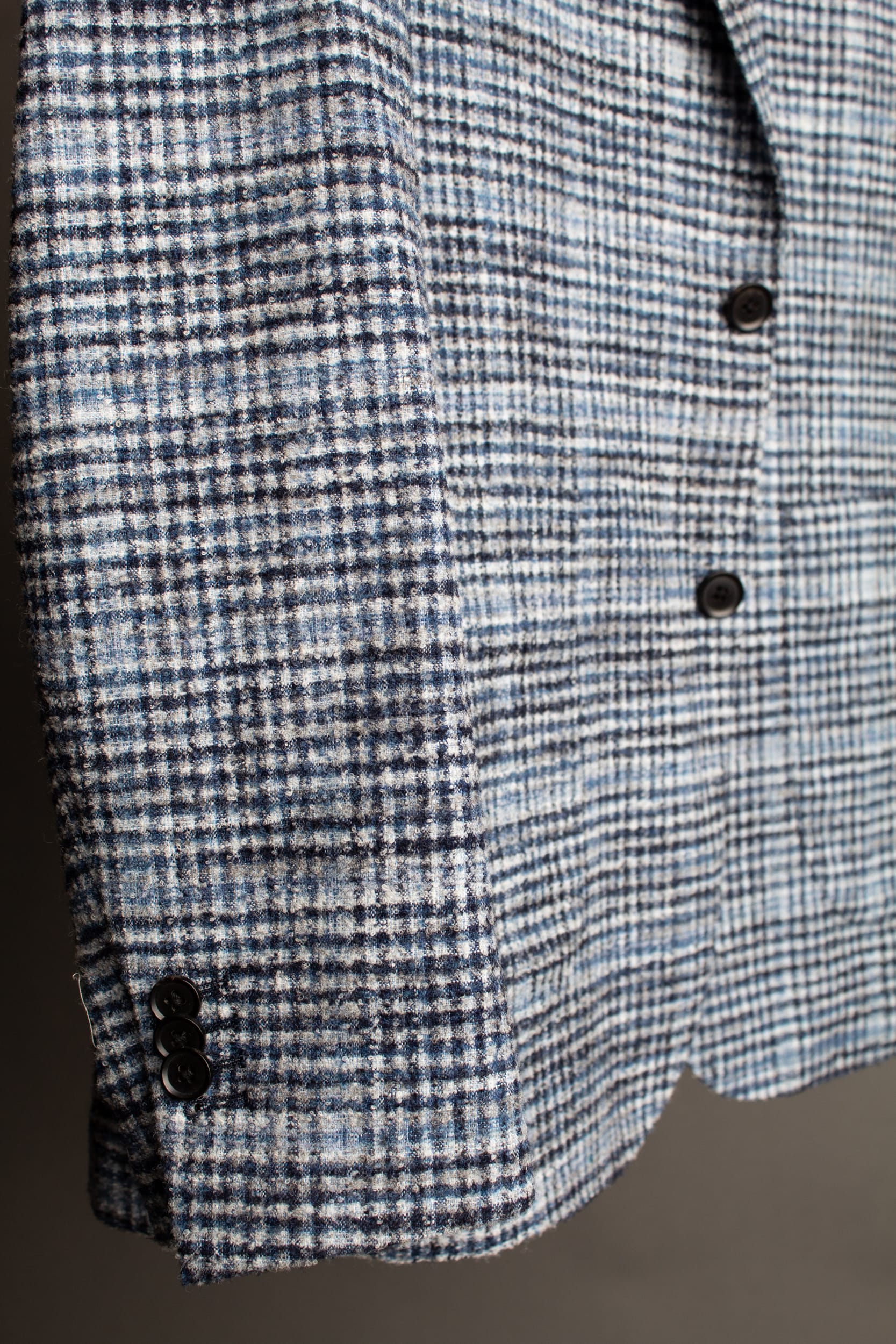 Alpaca Blend Guncheck Jacket - Image 6