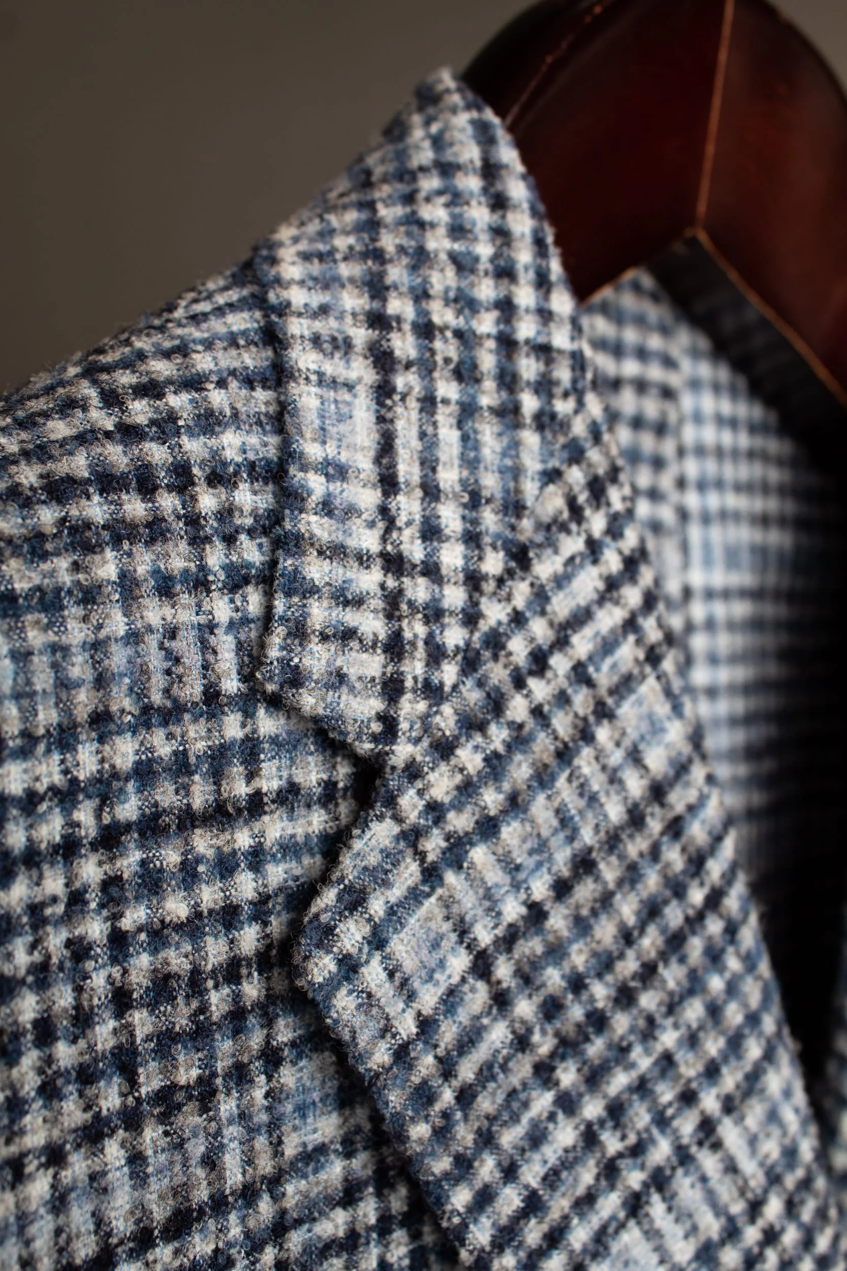Alpaca Blend Guncheck Jacket - Image 7