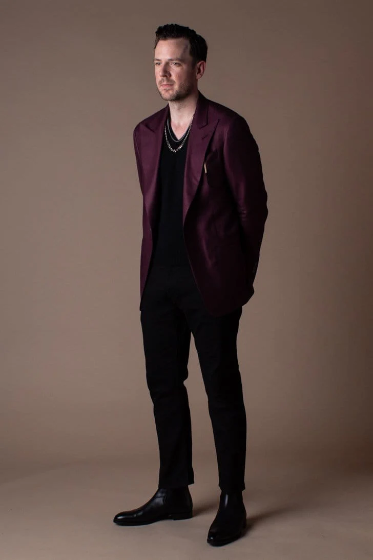 Bamboo Windowpane Jacket - Image 13