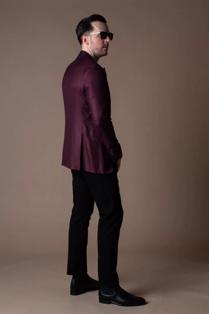 Bamboo Windowpane Jacket - Image 14