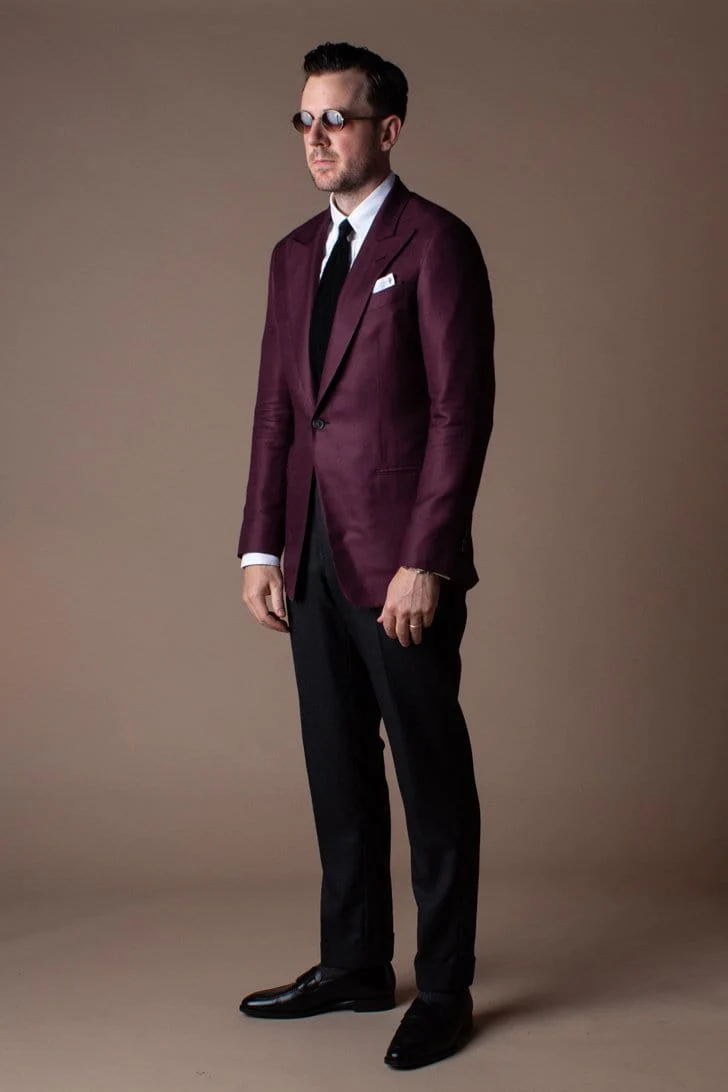 Bamboo Windowpane Jacket - Image 15