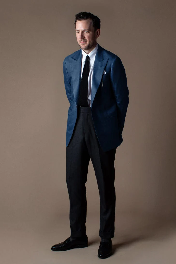 Bamboo Windowpane Jacket - Image 4
