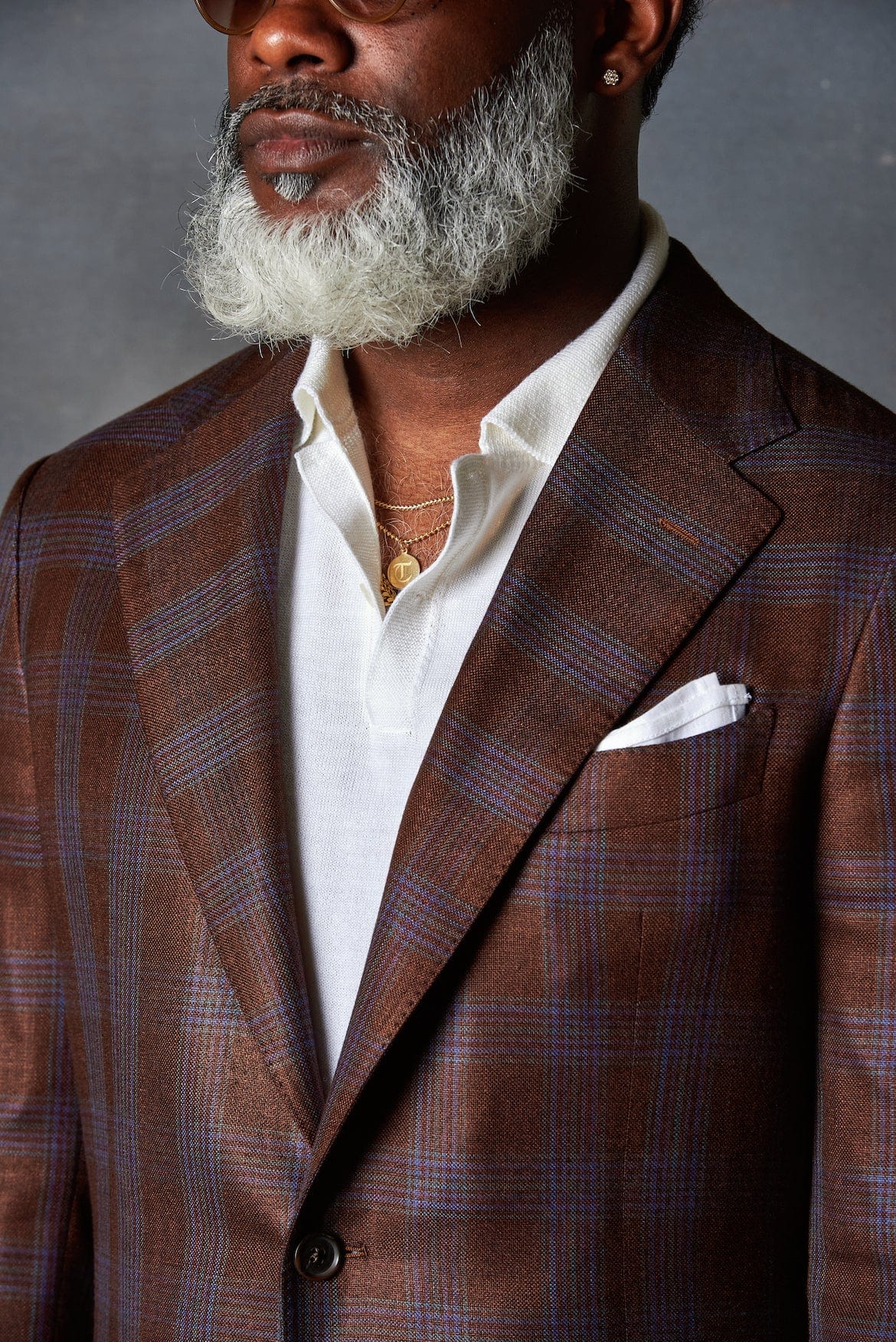 Bamboo Windowpane Jacket - Image 47