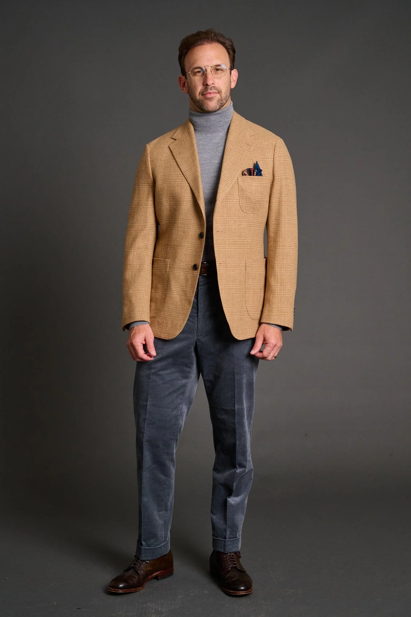 Wool & Cashmere Glenplaid Jacket - Image 31