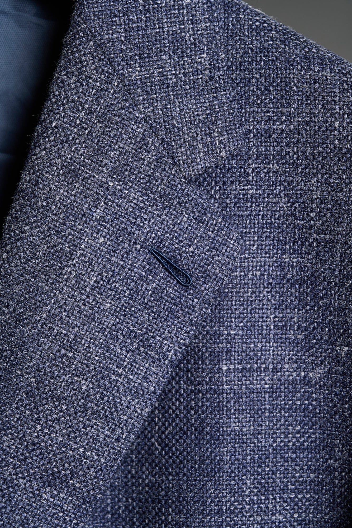 Wool, Silk & Linen Hopsack Jacket - Image 14