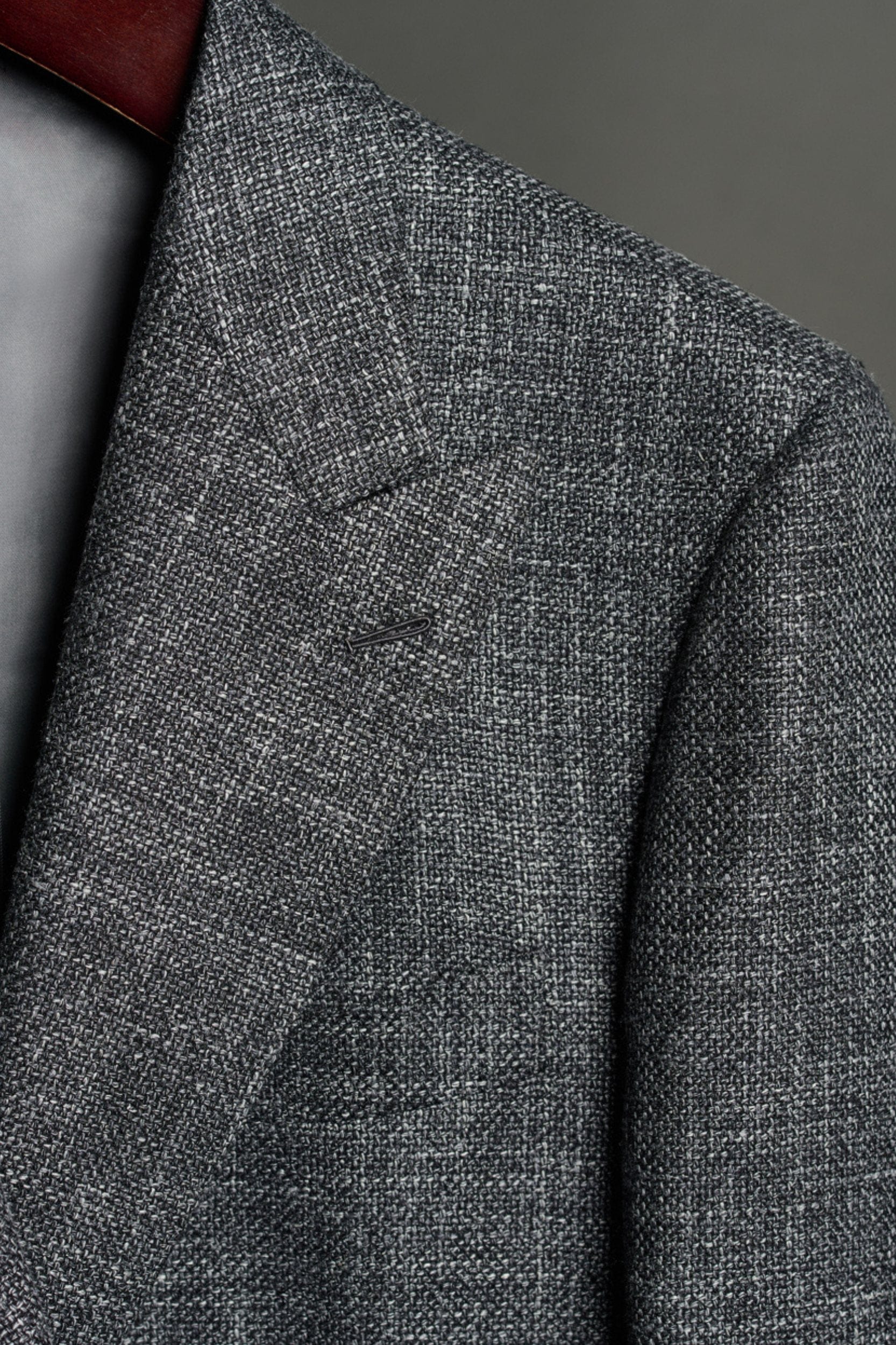 Wool, Silk & Linen Hopsack Jacket - Image 18