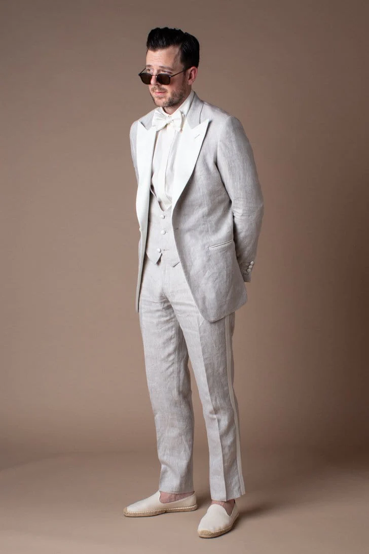 Linen Tuxedo - Image 4