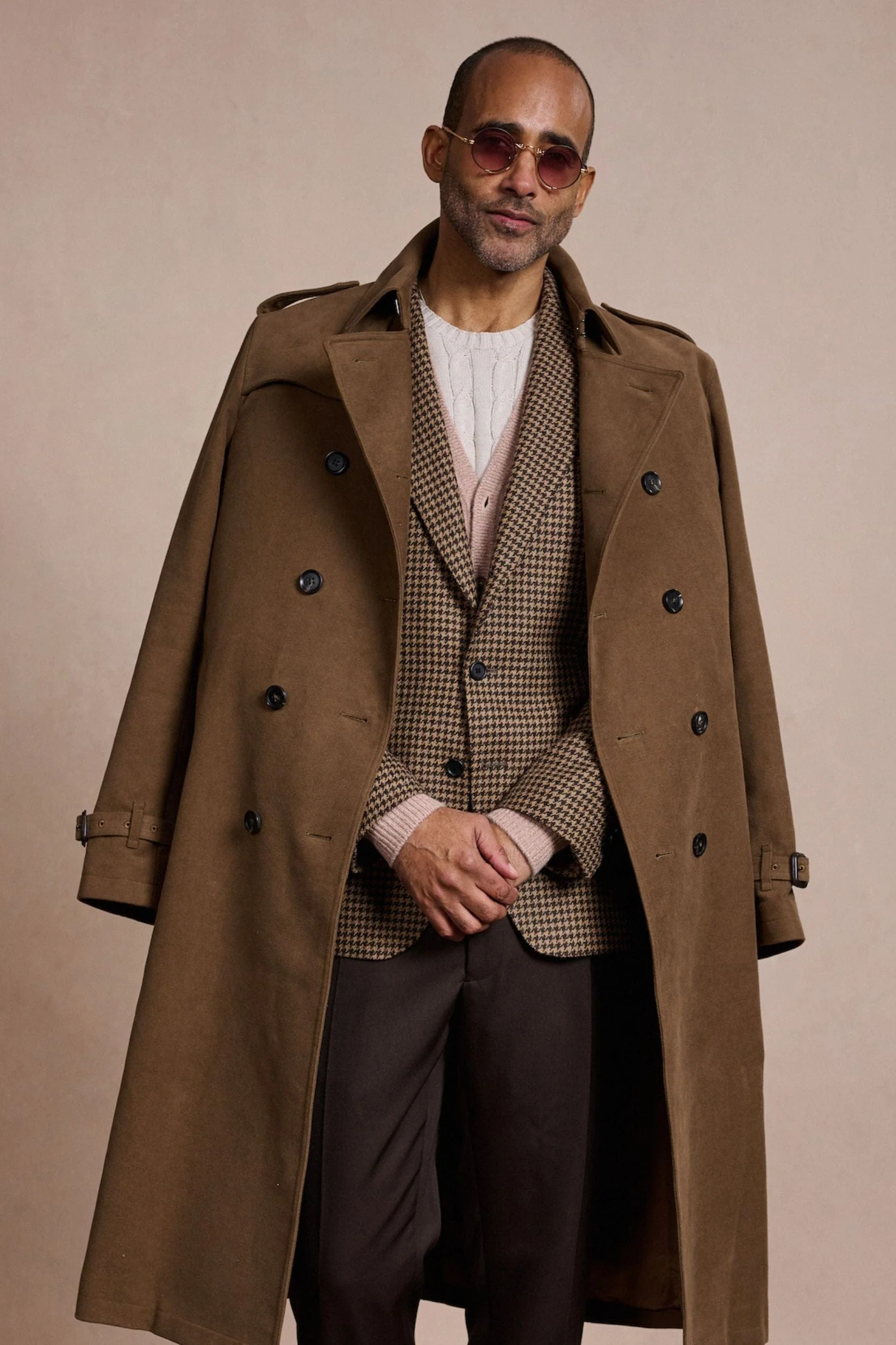 Houndstooth Lambswool Jacket - Image 7