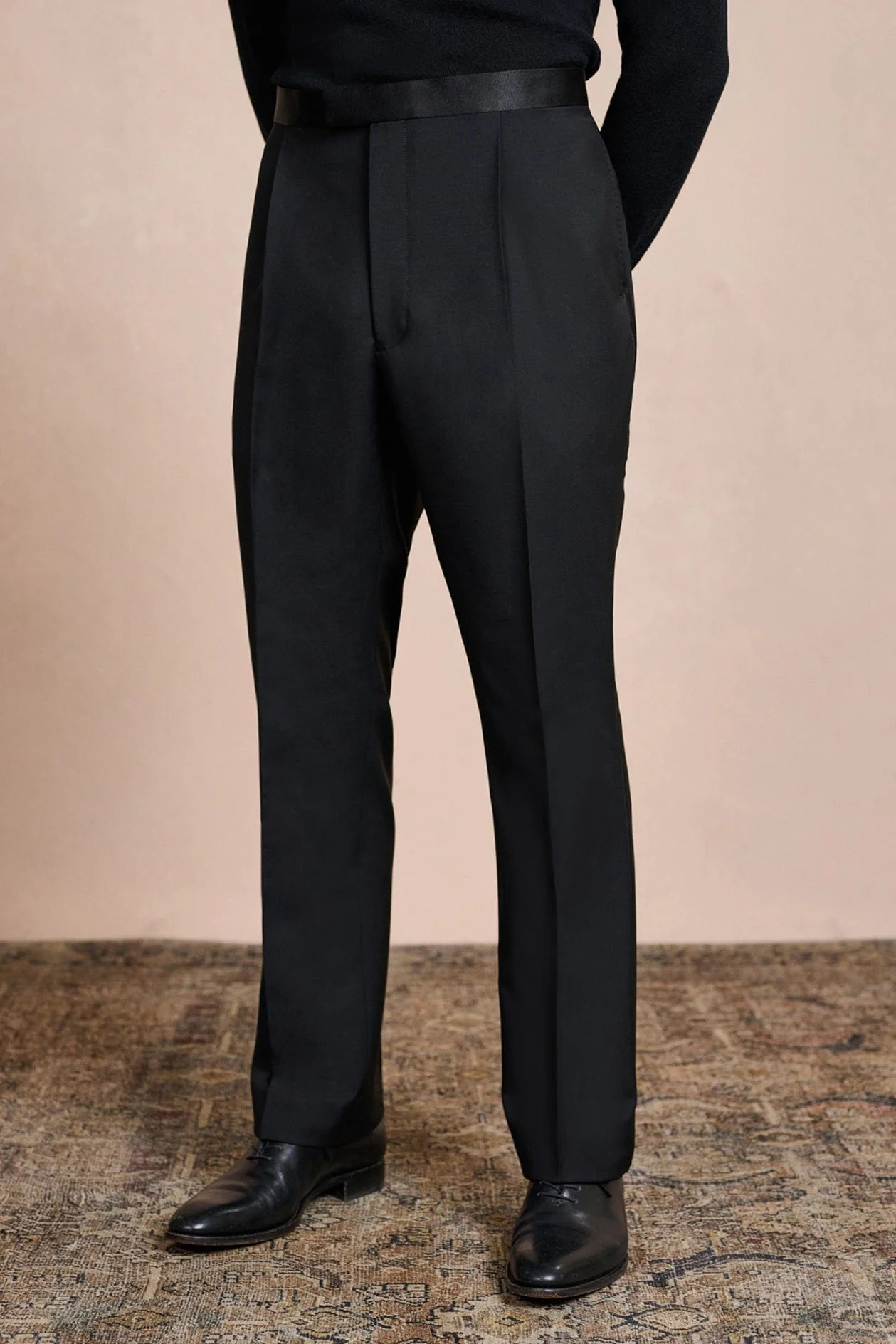Wool & Mohair Tuxedo Trouser - Image 3