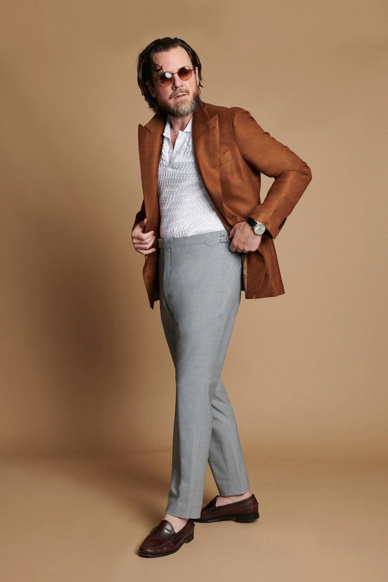 Stretch Worsted Trouser - Image 14