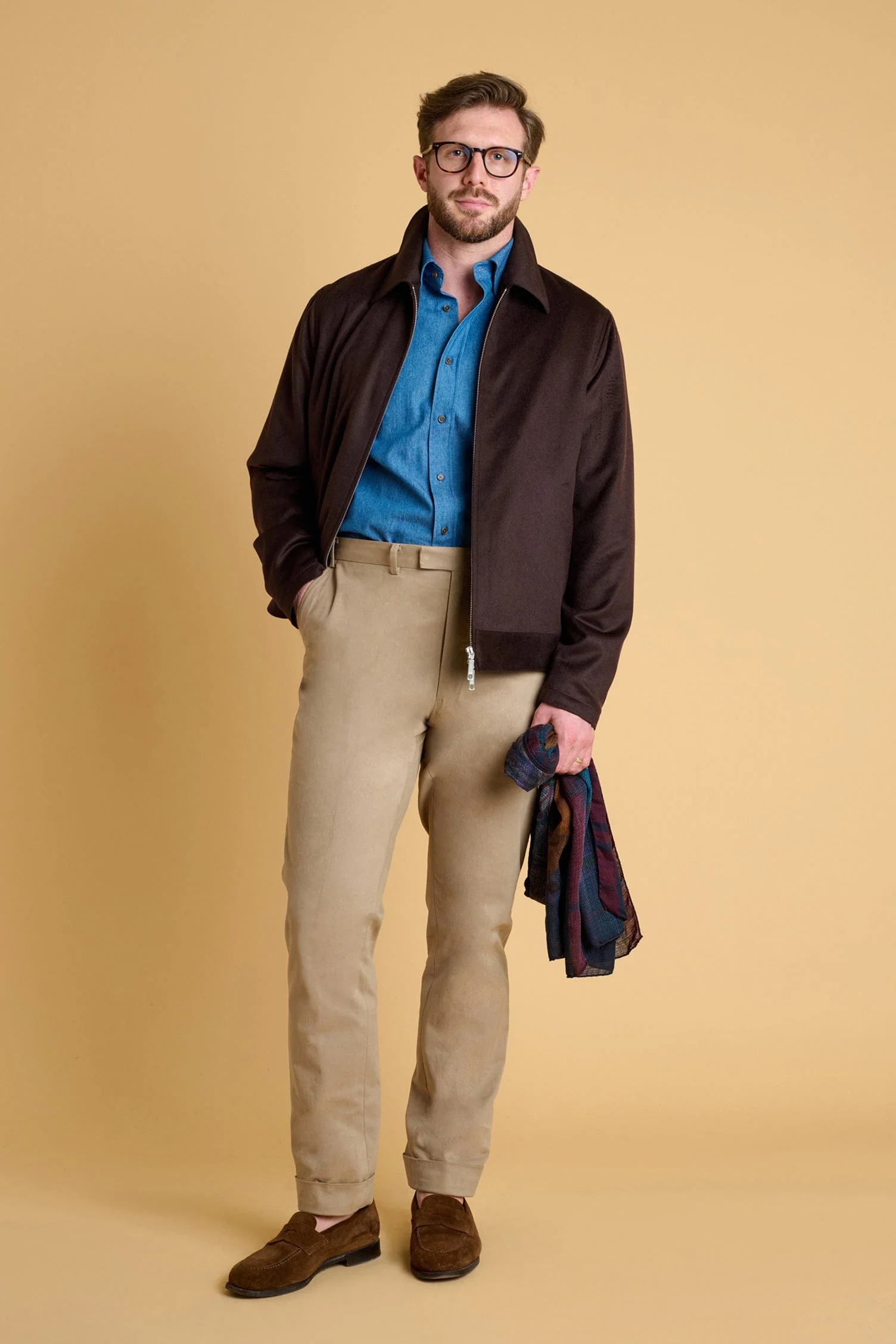 Cashmere & Silk Bomber - Image 7