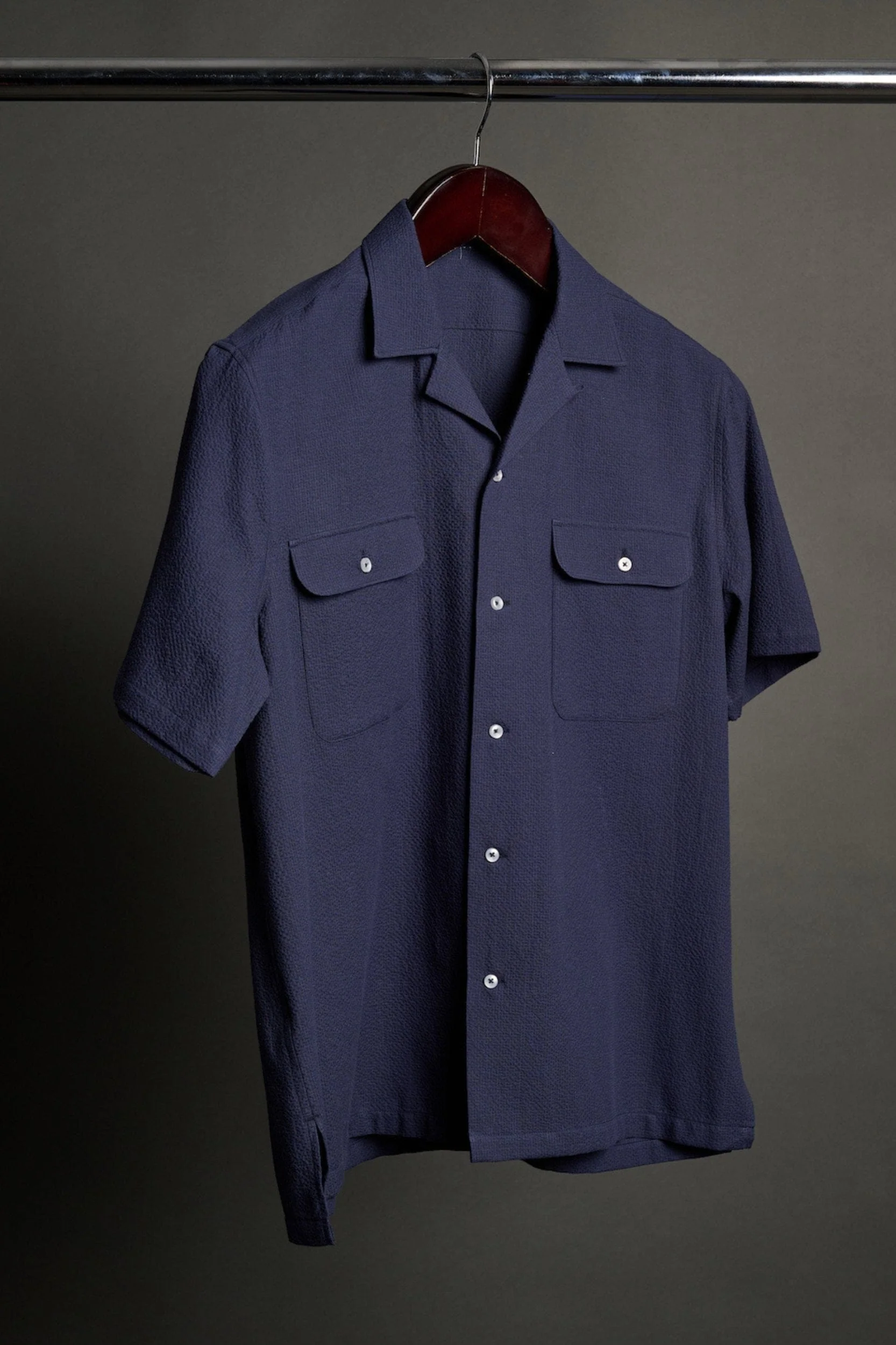 Stretch Seersucker Shirt - Image 5