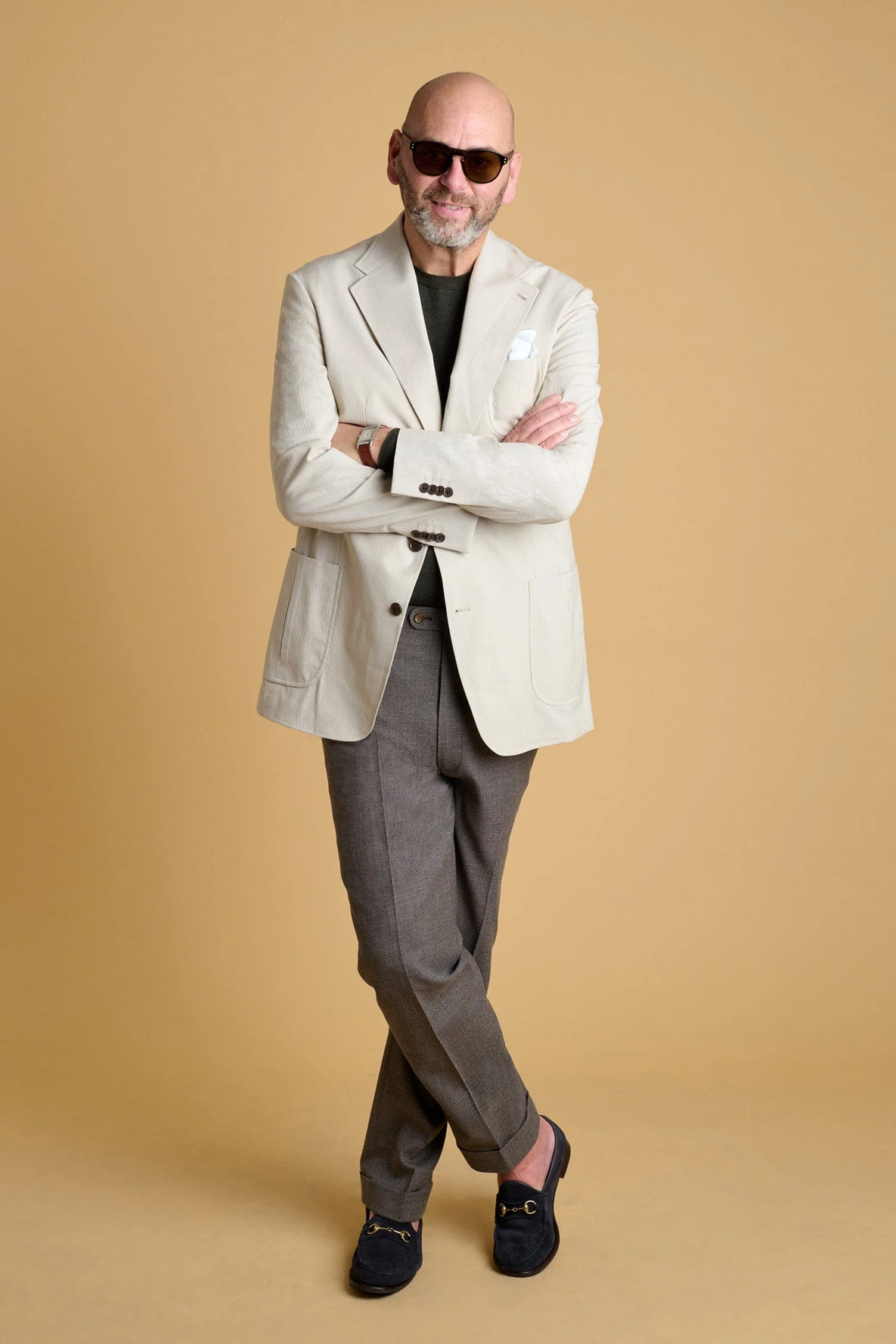 Eddie Fine Merino Crewneck Sweater - Image 18