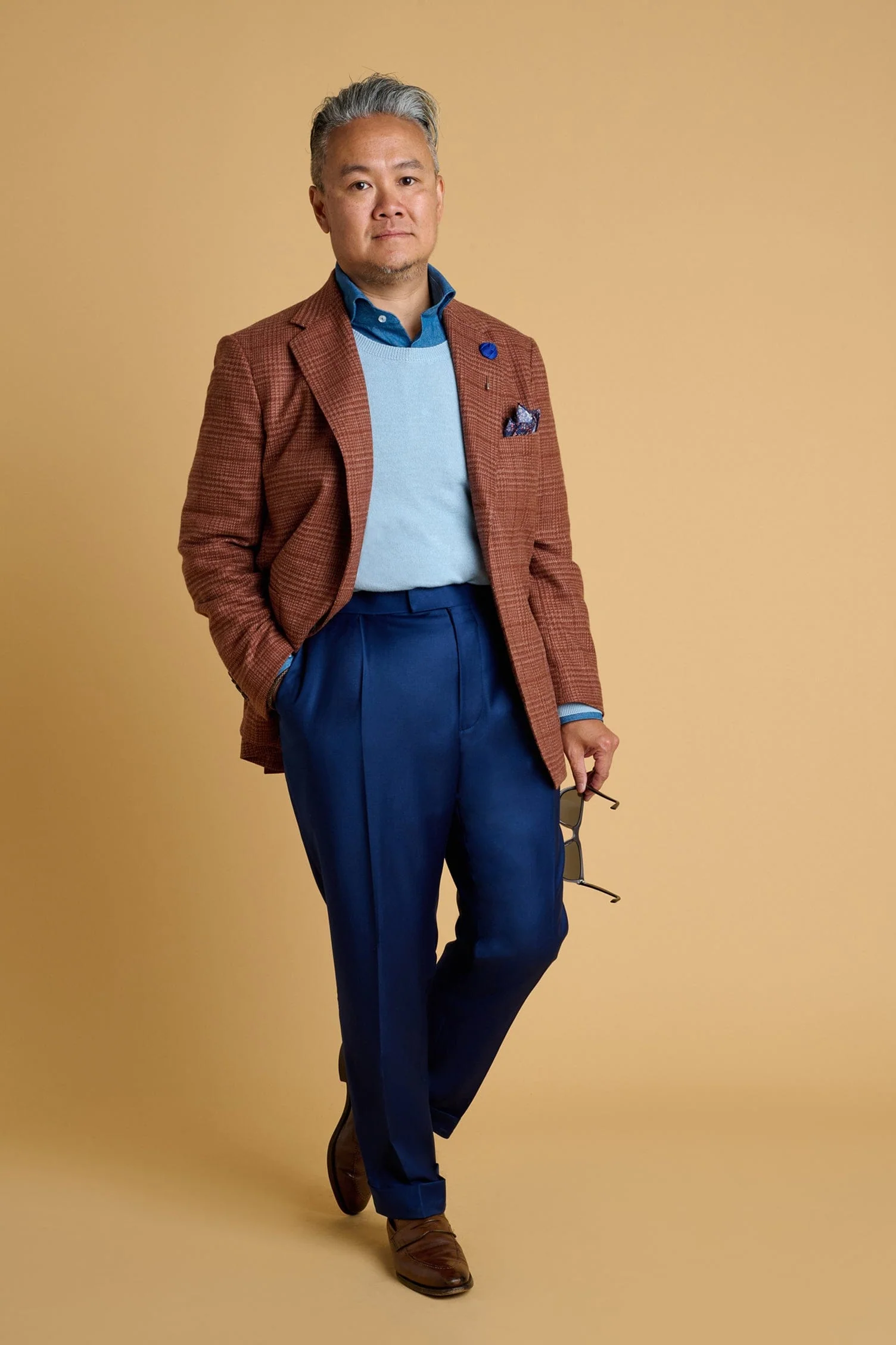 Eddie Fine Merino Crewneck Sweater - Image 24