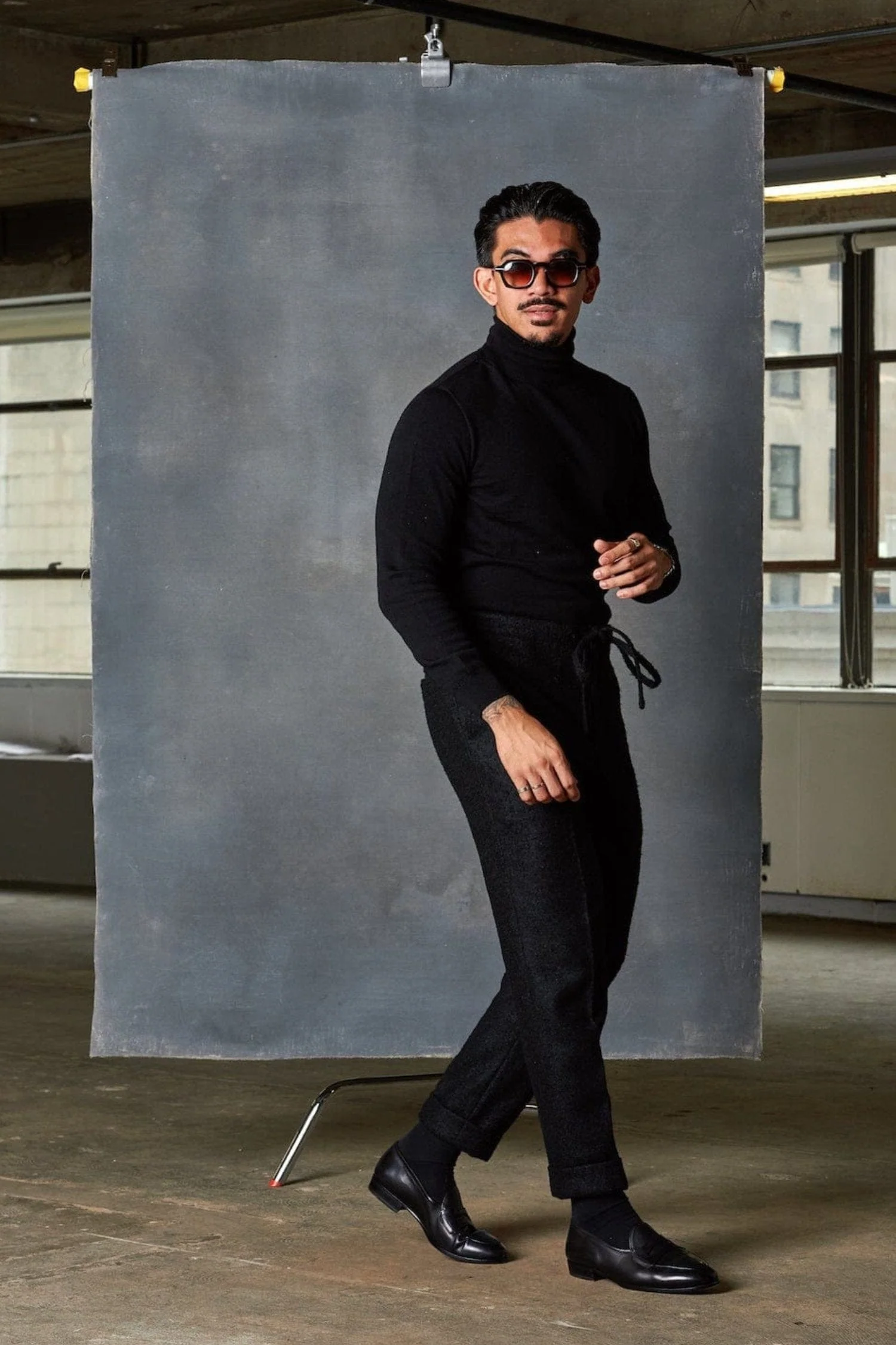 Sean Fine Merino Turtleneck Sweater - Image 11