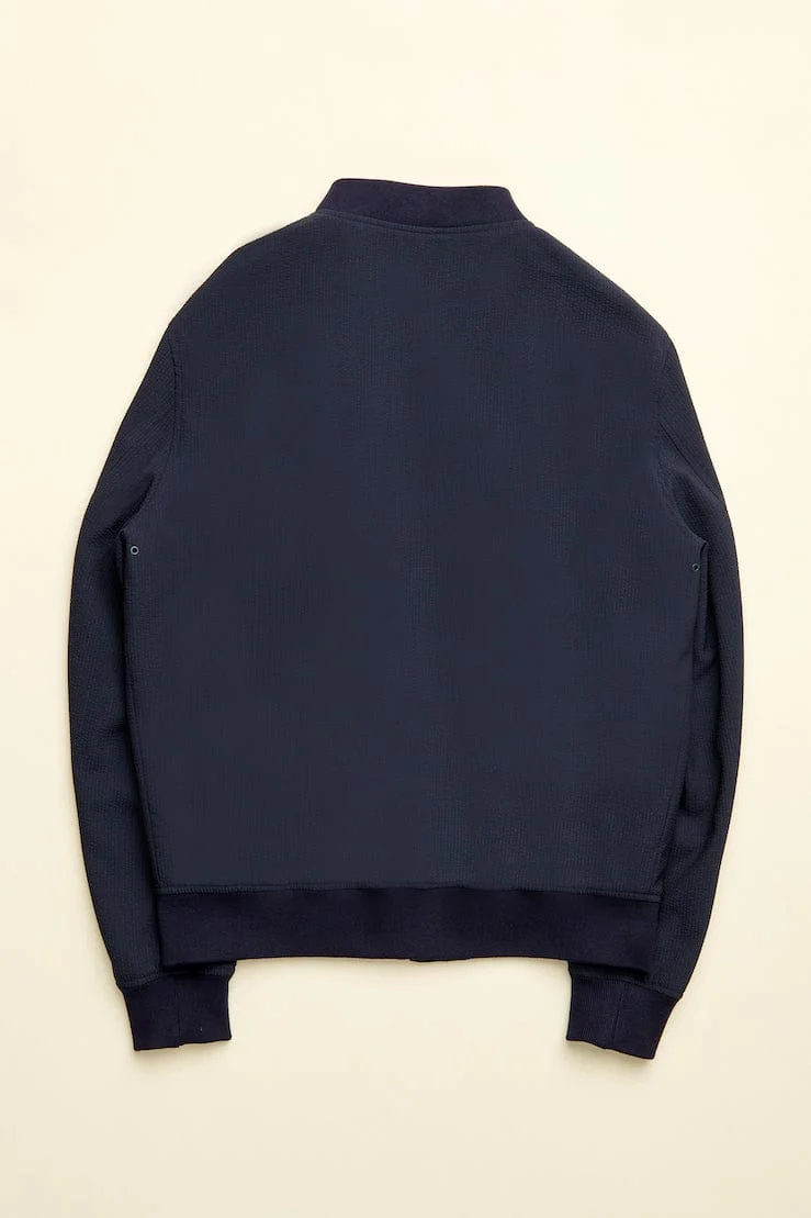 Stretch Seersucker Bomber - Image 6
