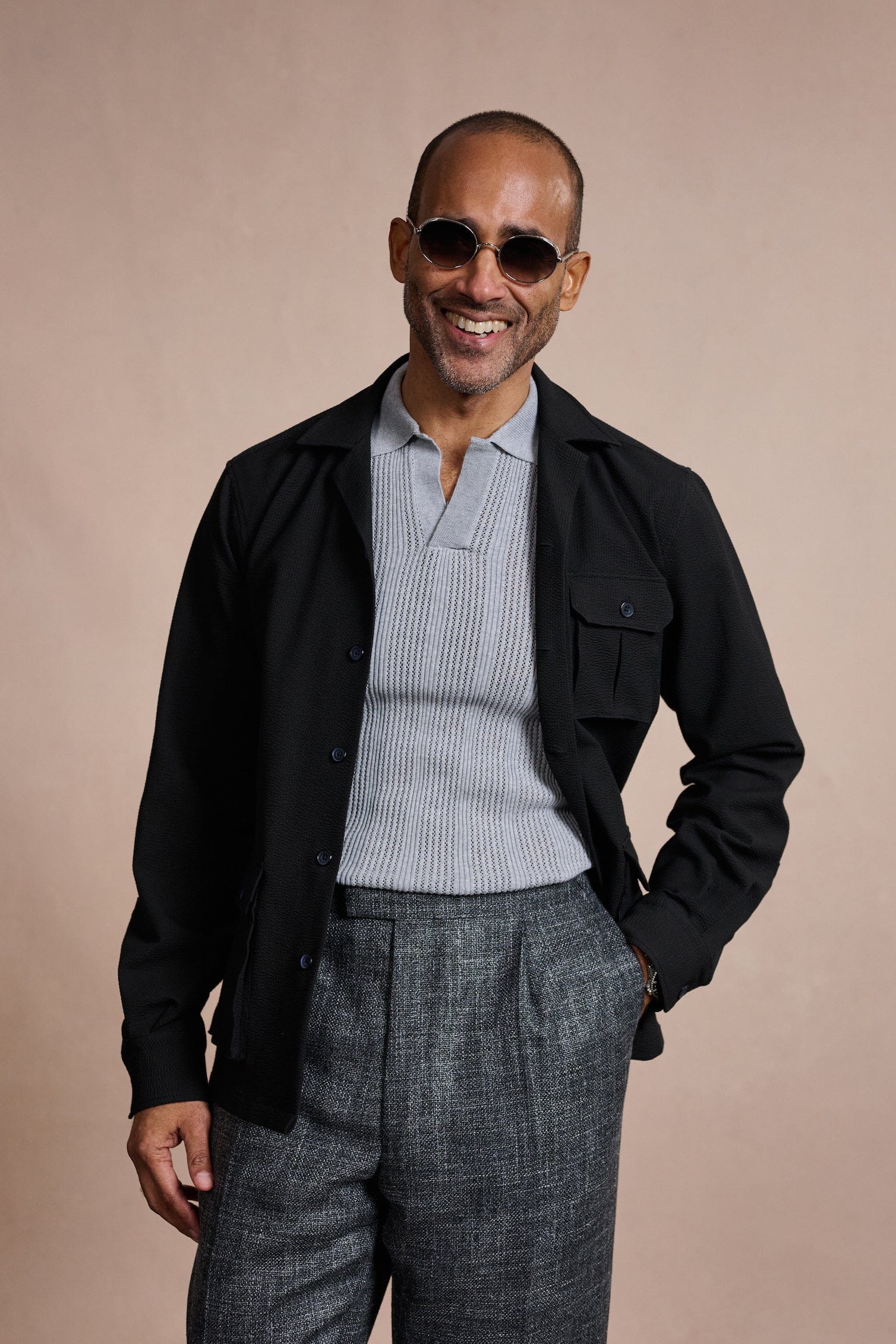 Performance Seersucker Shacket - Image 7