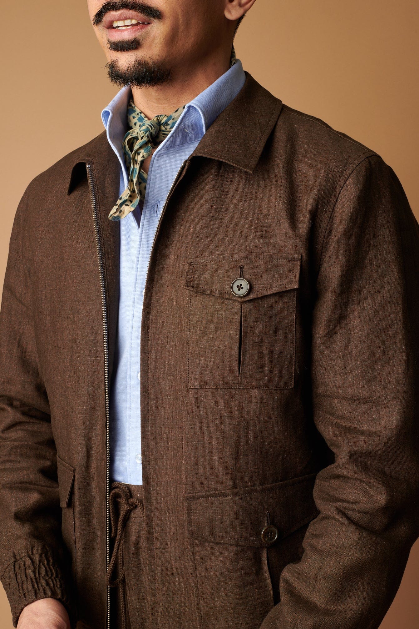 Irish Linen Bomber - Image 7