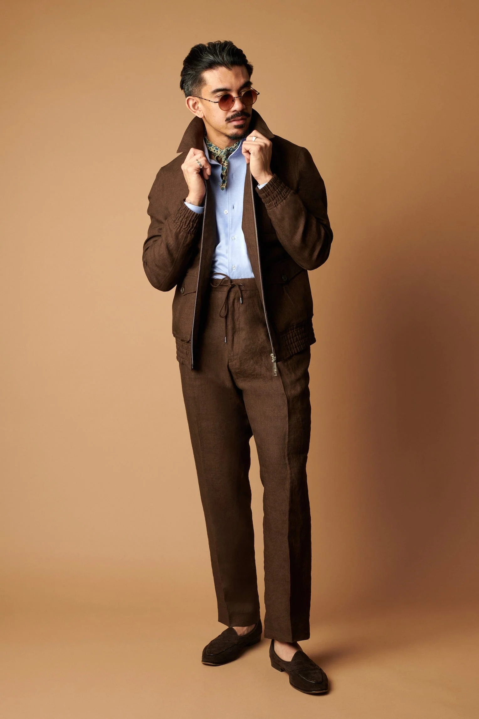 Irish Linen Bomber - Image 8