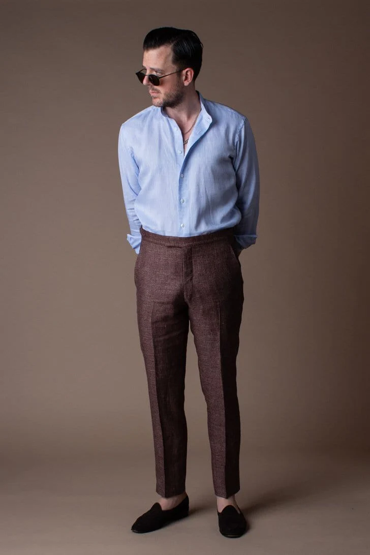 Wool & Linen Trouser - Image 4