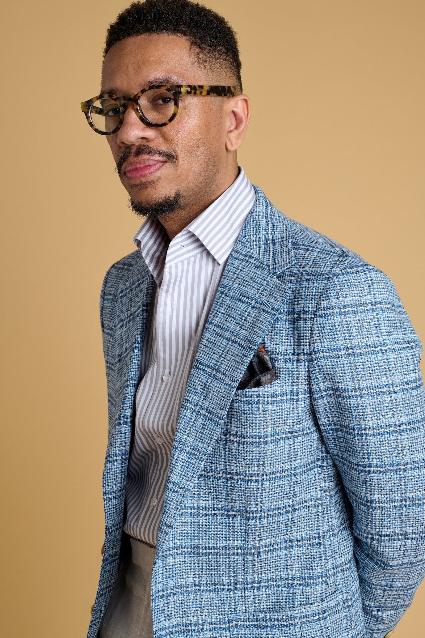 Silk, Linen & Tropical Wool Jacket - Image 4