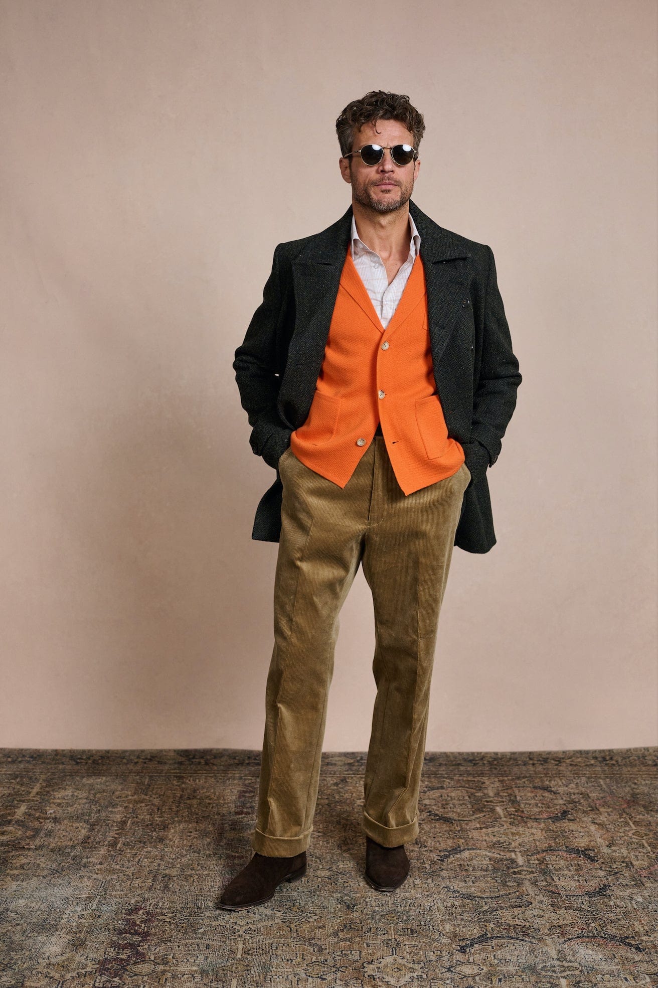 Stretch Corduroy Trouser - Image 19