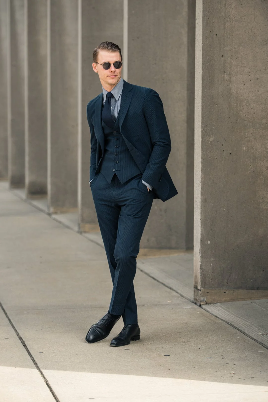 Stretch Seersucker Suit - Image 24