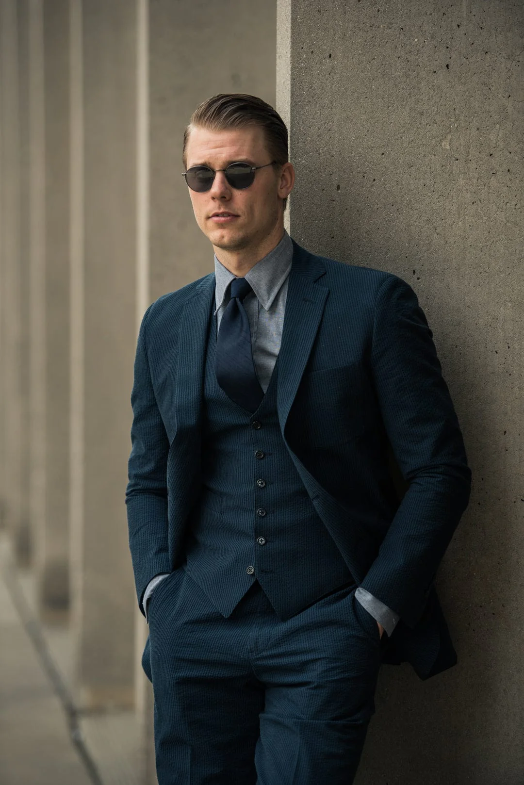 Stretch Seersucker Suit - Image 36