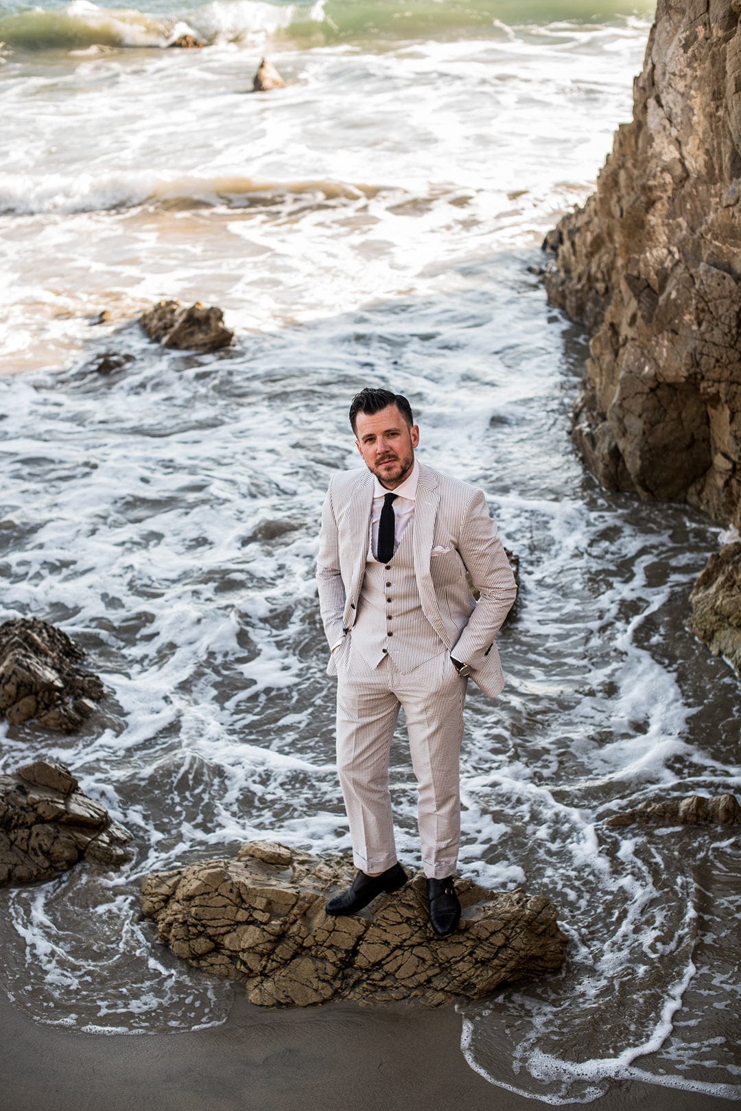 Stretch Seersucker Suit - Image 39