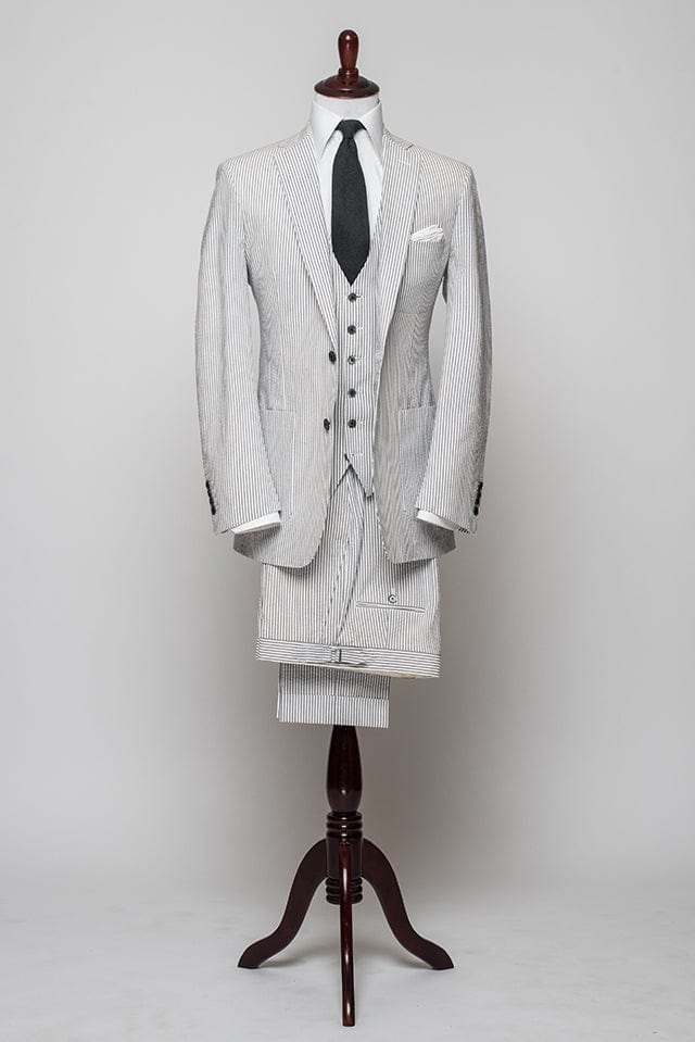 Stretch Seersucker Suit - Image 41
