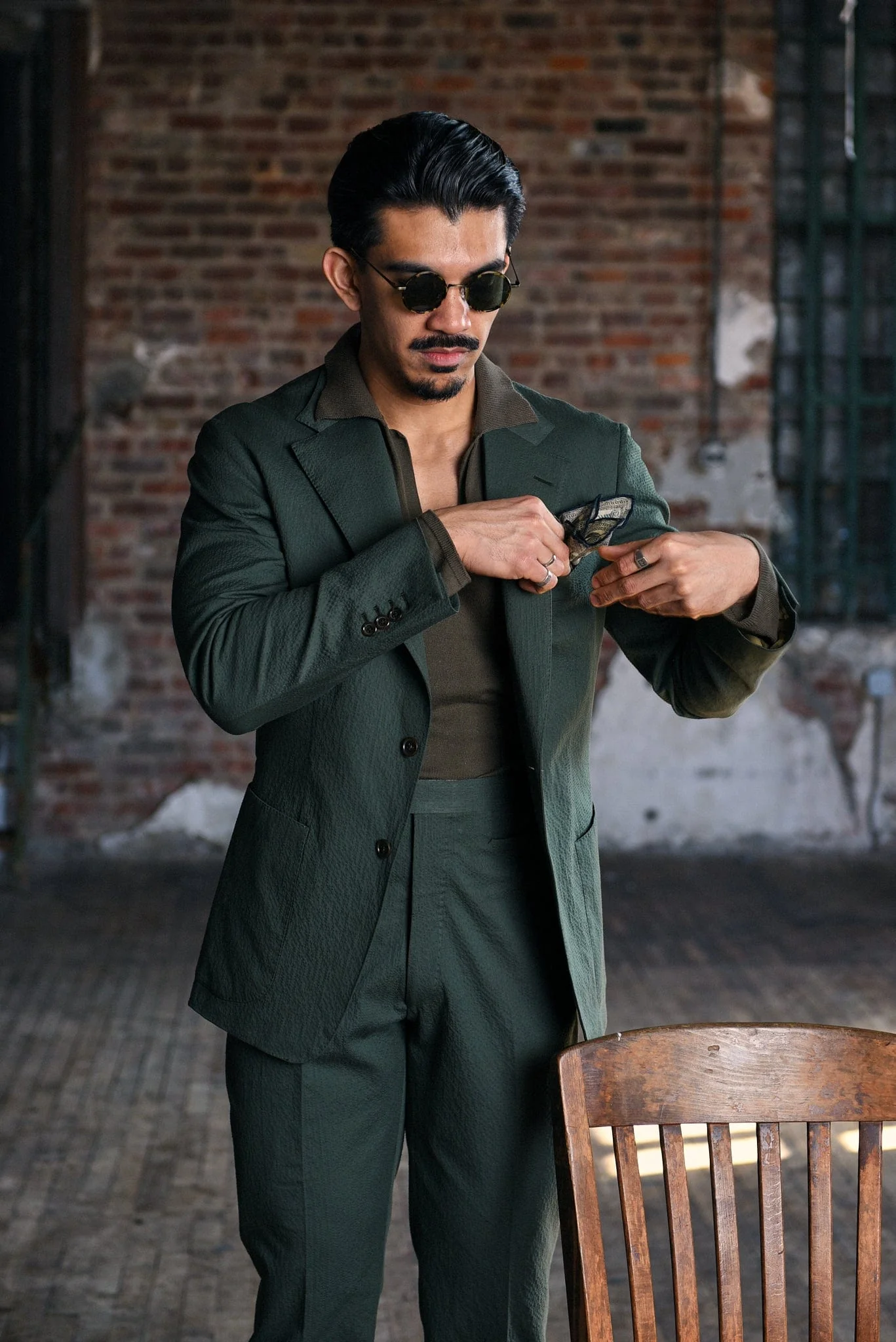 Stretch Seersucker Suit - Image 6