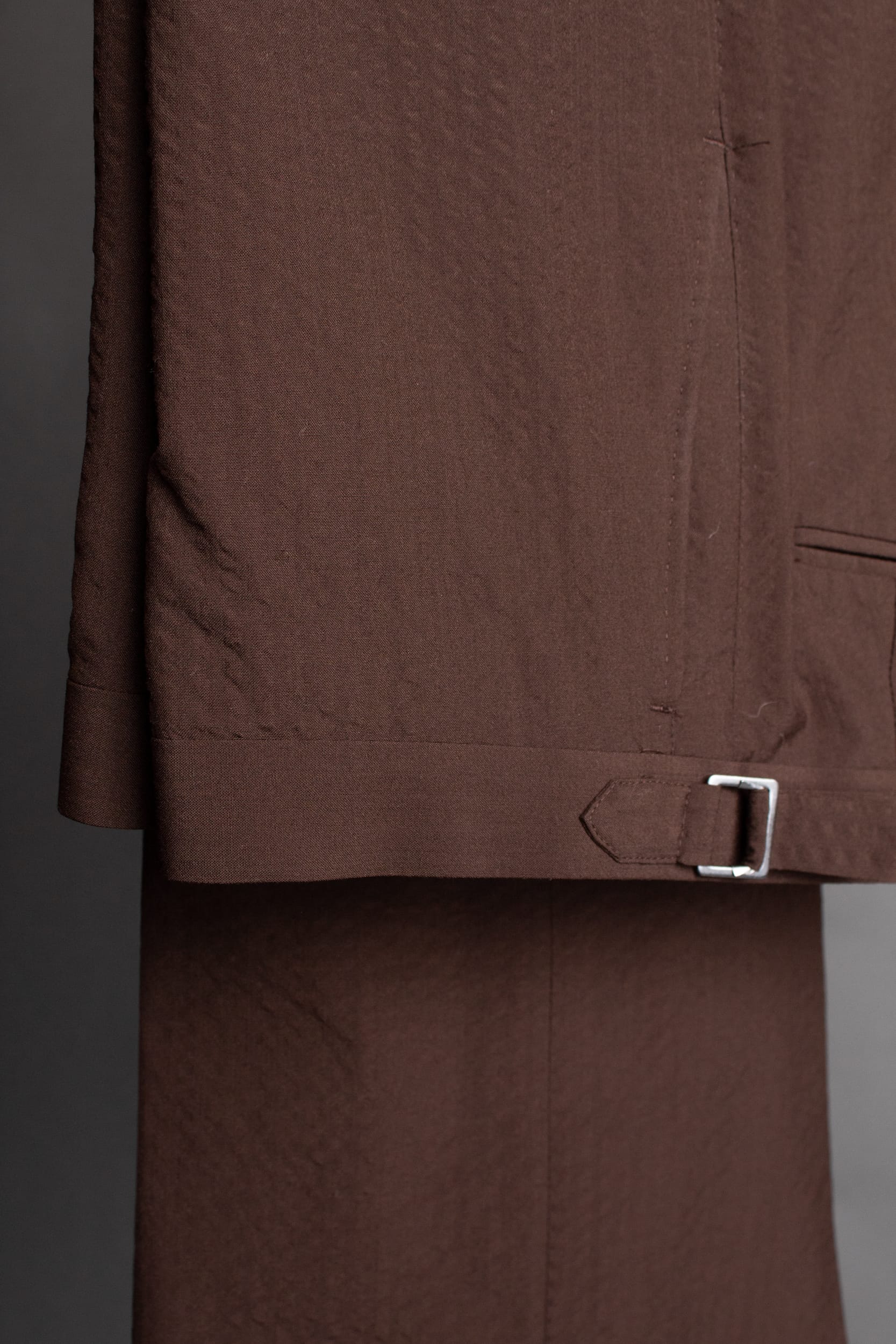 Tropical Wool Performance Seersucker Suit - Image 11