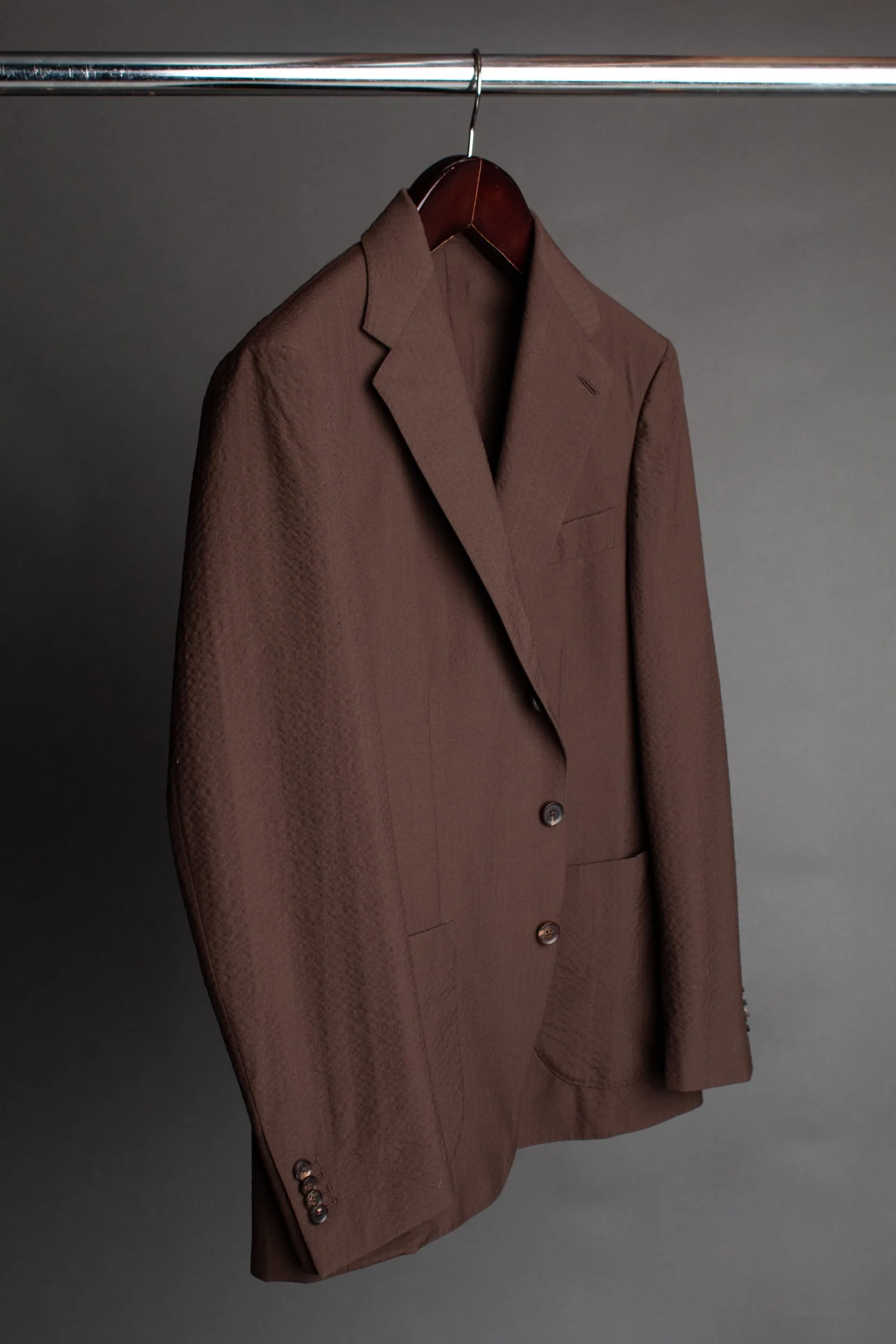 Tropical Wool Performance Seersucker Suit - Image 13