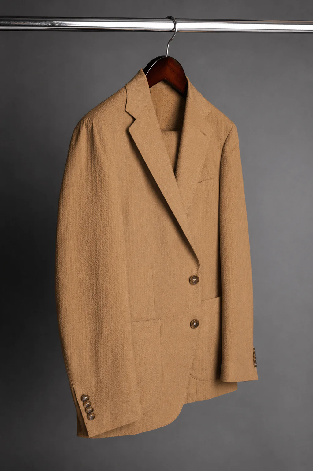Tropical Wool Performance Seersucker Suit - Image 5