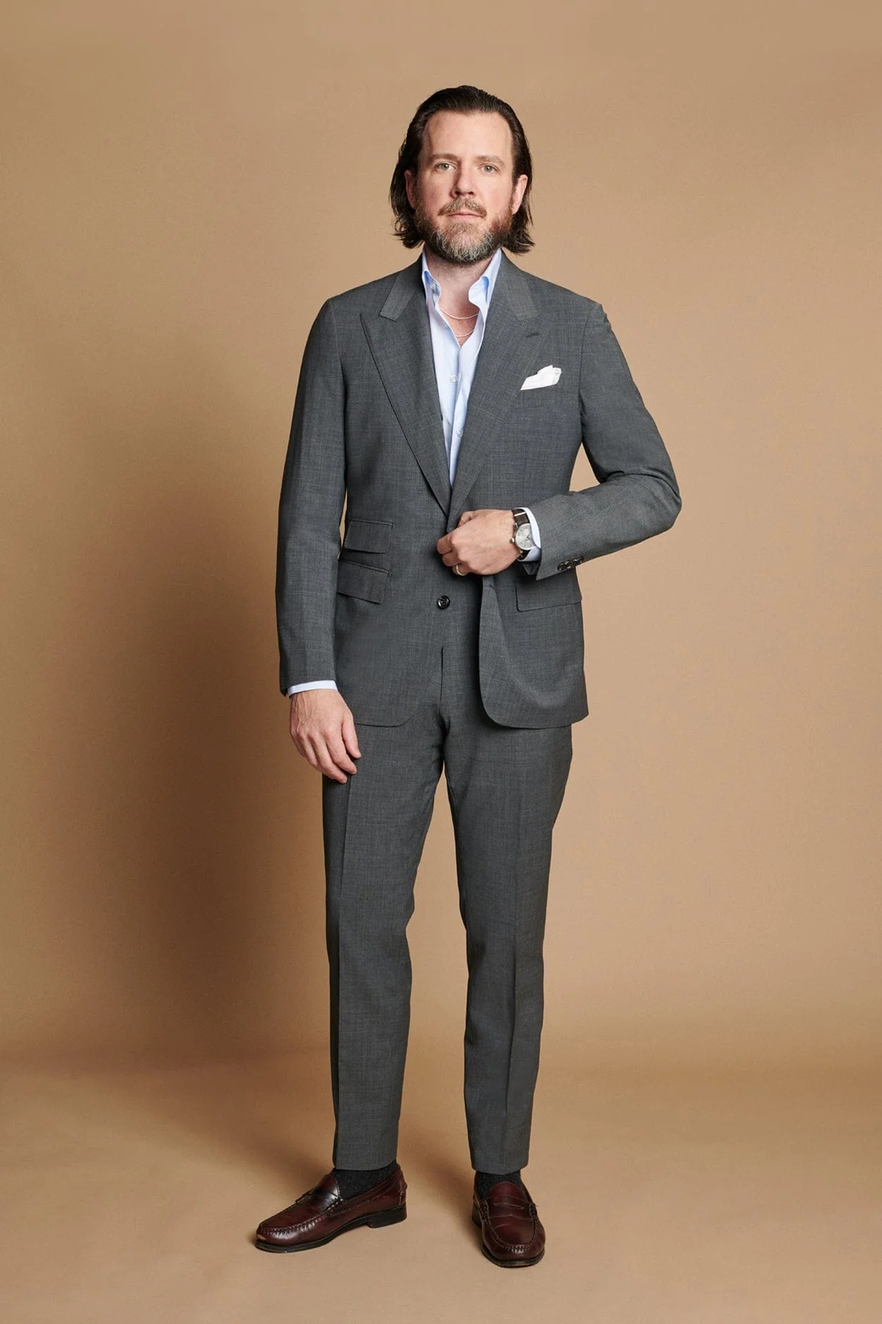 Wool-Blend Stretch Suit - Image 12