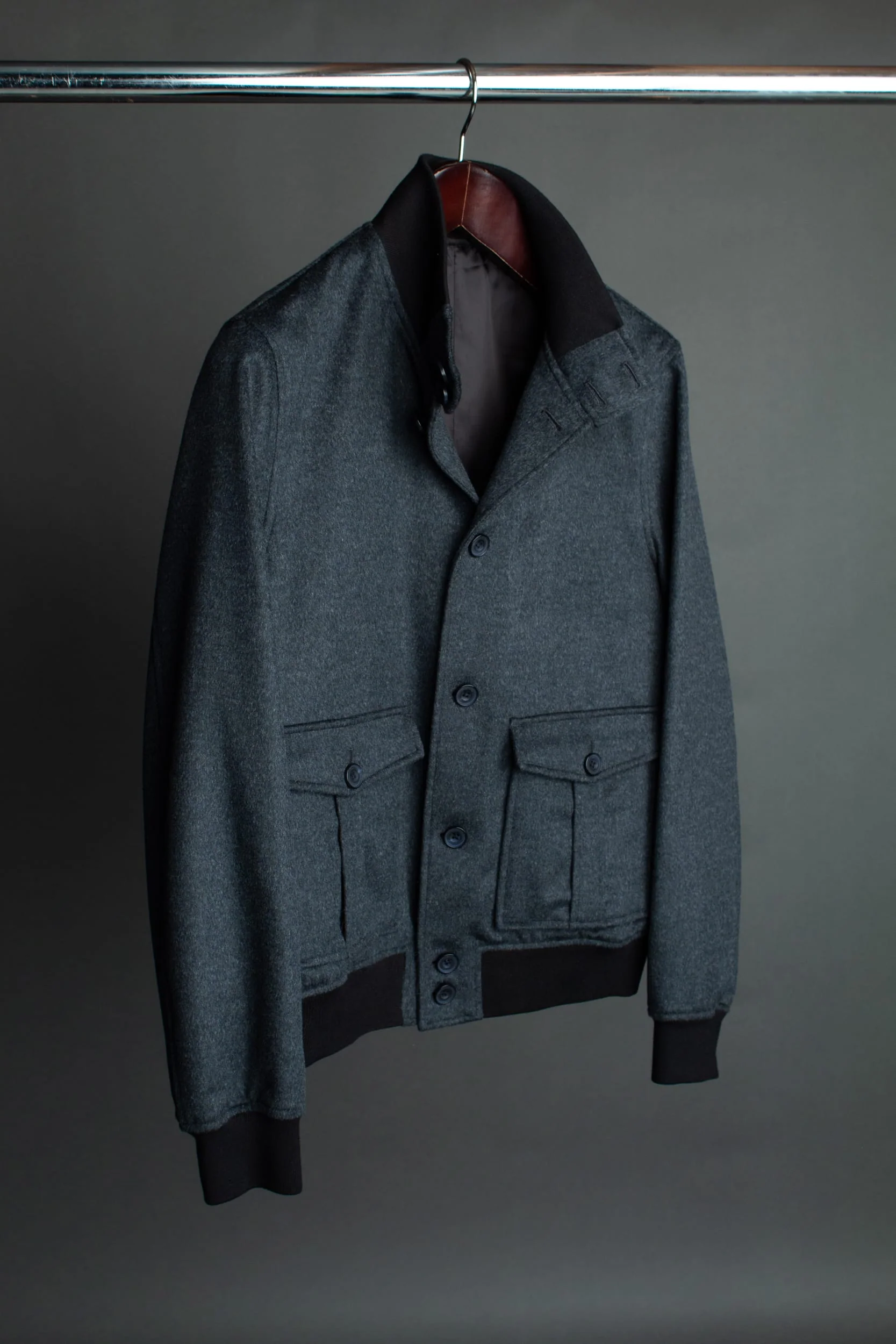 Wool & Cashmere Bomber - Image 6