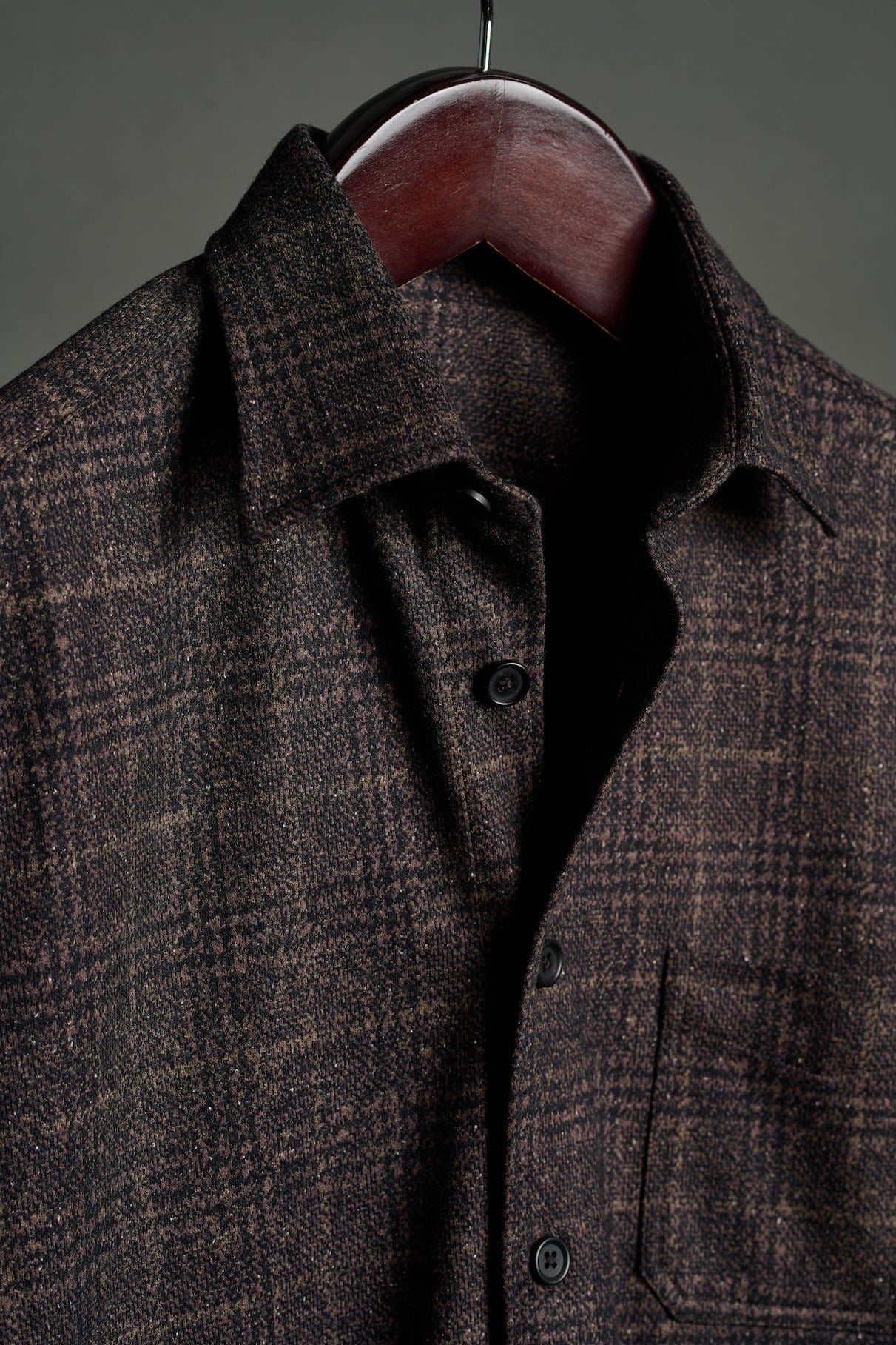 Jersey Knit Glenplaid Shacket - Image 5